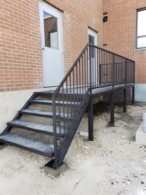 custom metal exterior stairs house|exterior metal stair fabricators.